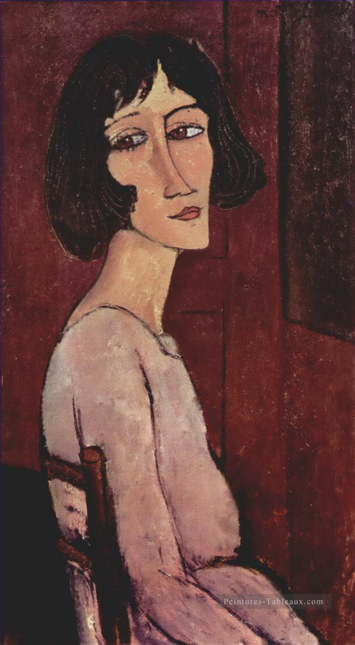 portrait de margarita 1916 Amedeo Modigliani Peintures à l'huile